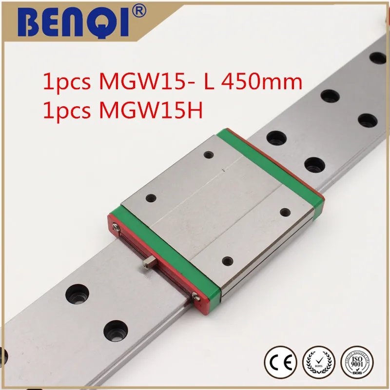 Buy stock linear guideway MGW15 L450mm + block MGW15H
