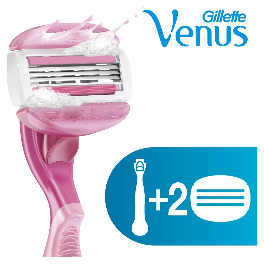 Razor Gillette Venus Spa Breeze Shaver Razors Machine for shaving + 2 Razor Blades Razor Gillette Venus Spa Breeze Shaver Razors Machine for shaving + 2 Razor Blades