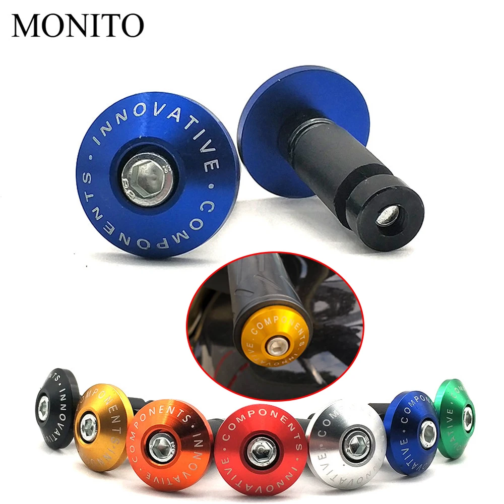 

Motorcycle Handle Ends Bar Balanced Plug Slider Handlebars Cap Grips For Triumrh SPEED TRIPLE 1050 GT RS SRINT ST STREET TWIN