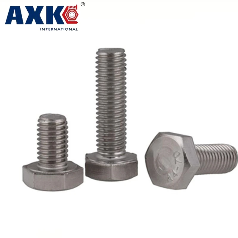 

1Pc 5/8-11 5/8-11*3-1/2 3-1/2" Inch Length 304 Stainless Steel SS America US UNC Coarse Thread Screw External Hex Hexagon Bolt