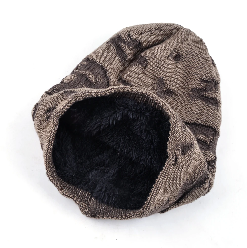 American Veteran Soldier Map 1 Women and Men Quick Dry Sports Beanie Skull Cap