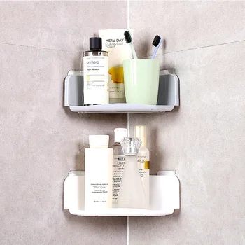 Bad Produkt Wand Montiert Ecke Lagerung Regale 2 Farbe Küche