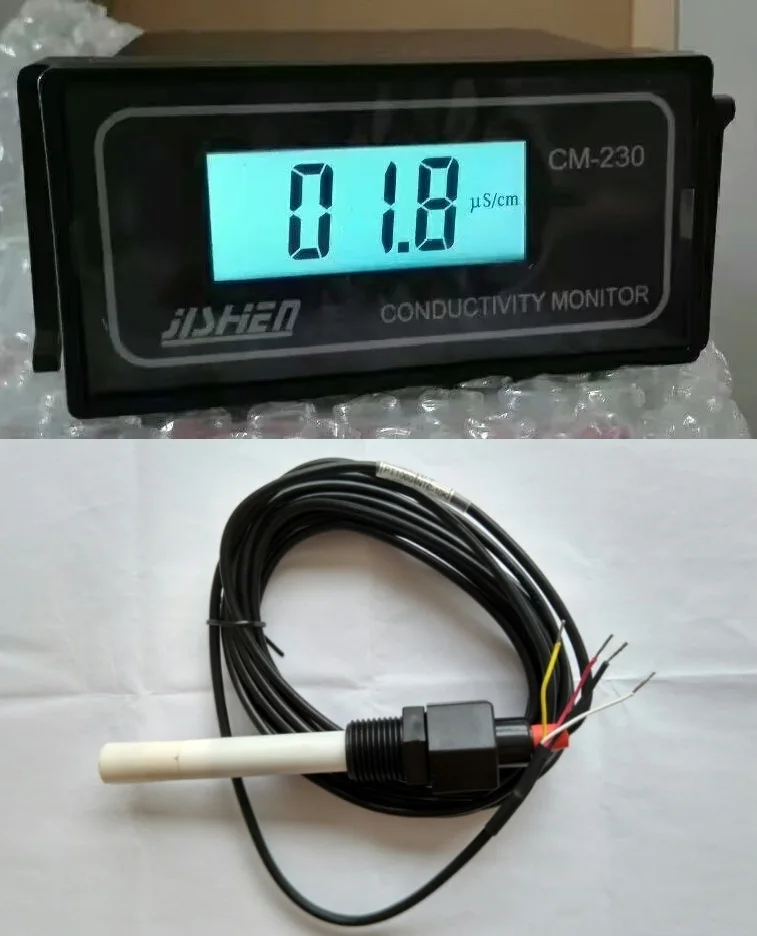 

Large-scale Conductivity Meter 0-20MS CM-230 4-20ma Current Output Analog Output