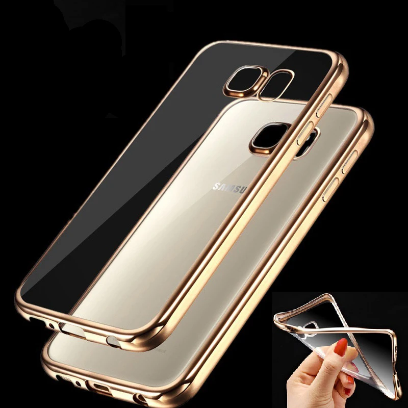 Case for Samsung Galaxy J3 J5 J7 2015 A3 A5 A7 2016 Grand Prime S5 S6 S7 Edge Fashion Luxury High Quality Plating Design Cover