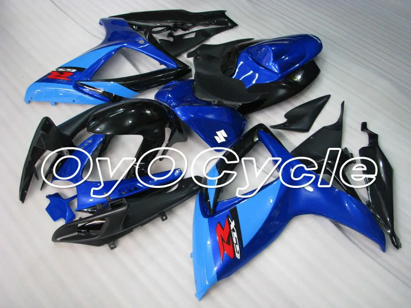 

For 06-07 Suzuki GSXR600 GSXR750 K6 K7 GSXR 600 750 Injection Motorcycle ABS Fairing Bodywork Kit 2006 2007 Black Blue