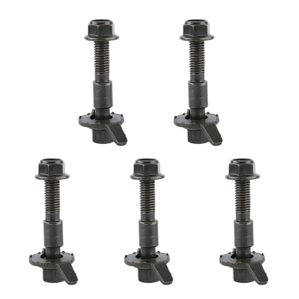 

5pcs 12mm Vehicles Steel Four Wheel Alignment Adjustable Camber Kit Cam Bolt Car-Styling