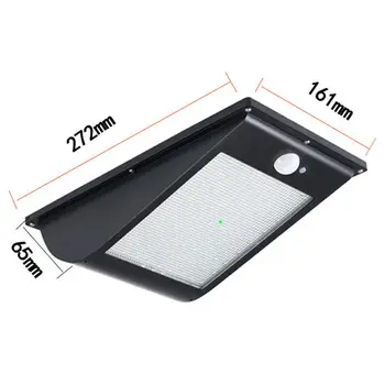 

Solar Lights Motion Sensor Outdoor Wireless Remote Control Security Light 110pcs LEDs Big Battery 3 Modes Garage Garden Park