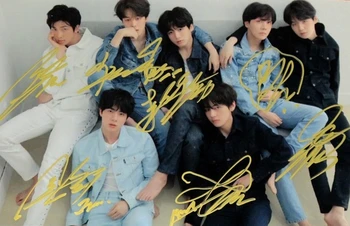 

signed Bangtan Boys autographed photo LOVE YOURSELF TEAR K-POP 6 inches freeshipping 052018Z4