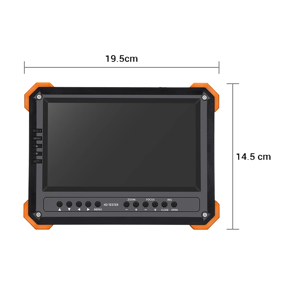 Seesii 4 в 1 CCTV тестер монитор 7 дюймов 4K 1080P IPC камера CVBS аналоговый сенсорный экран с