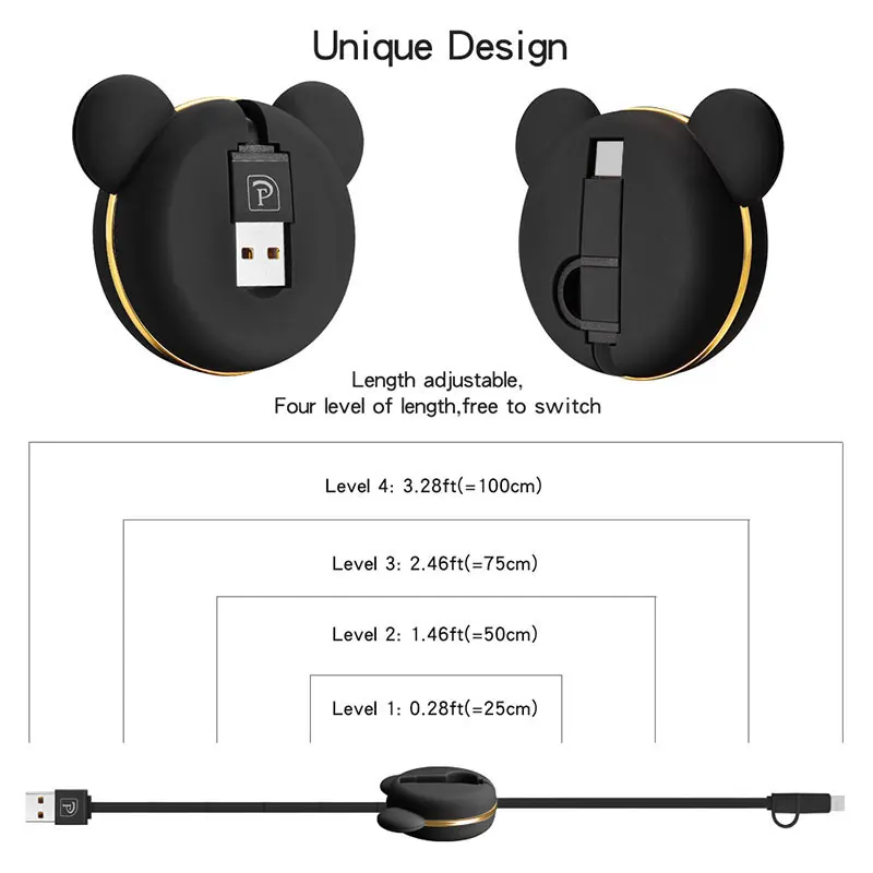 Oatsbasf USB C кабель для samsung Galaxy S9 Plus One Plus 6 5T Xiaomi mi x 2 кабель передачи данных для быстрой зарядки для Xiaomi mi 8