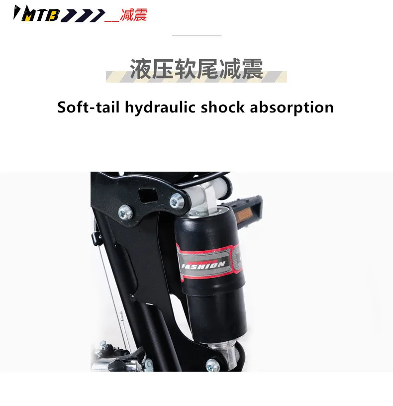 Clearance New Brand Carbon Steel 4.0 Width Tire 20/26 Inch Wheel 21/27 Speed Soft Tail Mountain Bike Beach Snow Bicycle Downhill Bicicleta 2