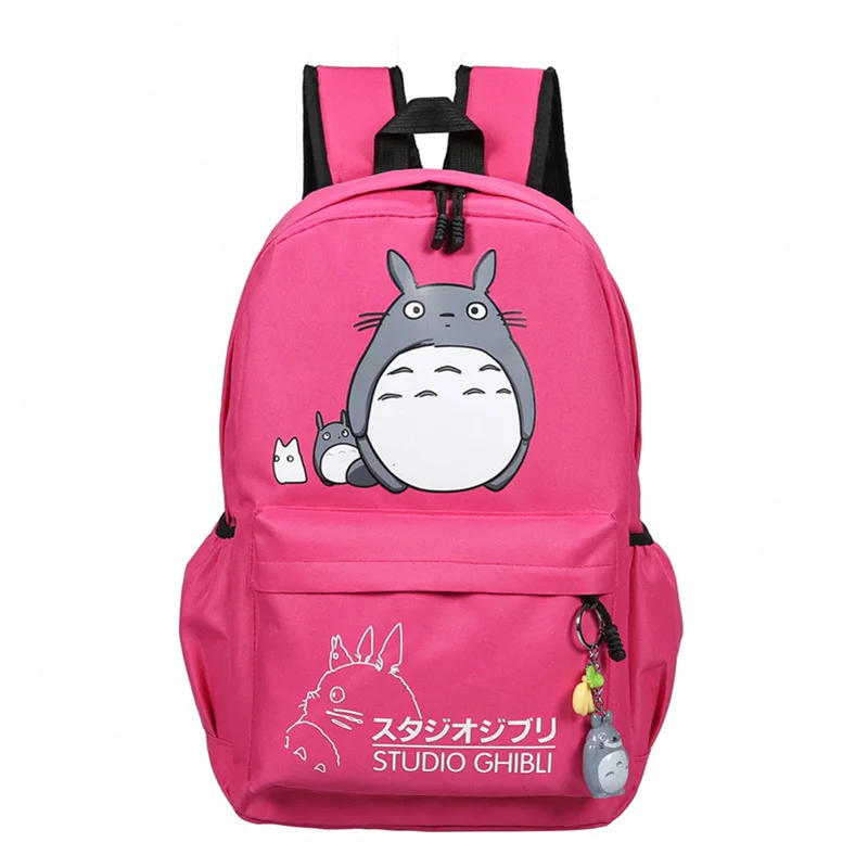 Totoro Backpack Men Women Travel Softback Canvas Bags Mochila Girls Boys Teenagers School Space Notebook Female Bag BP0159 (5)