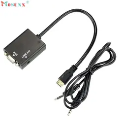 Ловкий 1080 P Mini HDMI VGA Video Converter адаптер HD кабель аудио Выход 20s7227 Перевозка груза падения