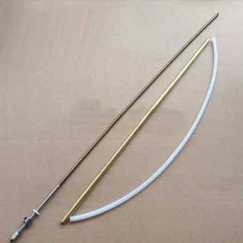 

1Set 4.76mm Integrated Flexible Shaft Kit 520mm CW CCW Drive Shaft+Copper Axle Sleeve+Propller Adapter for RC Brushless Jet Boat