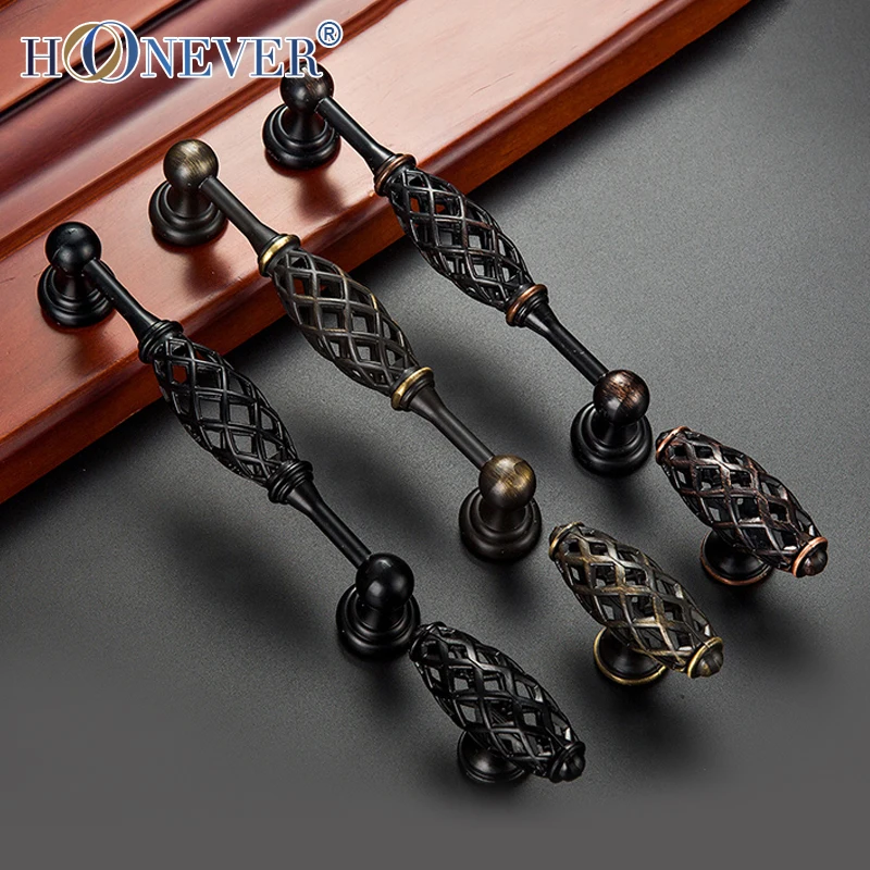 Buy 5pcs Birdcage Door Handle Antique Furniture Knobs