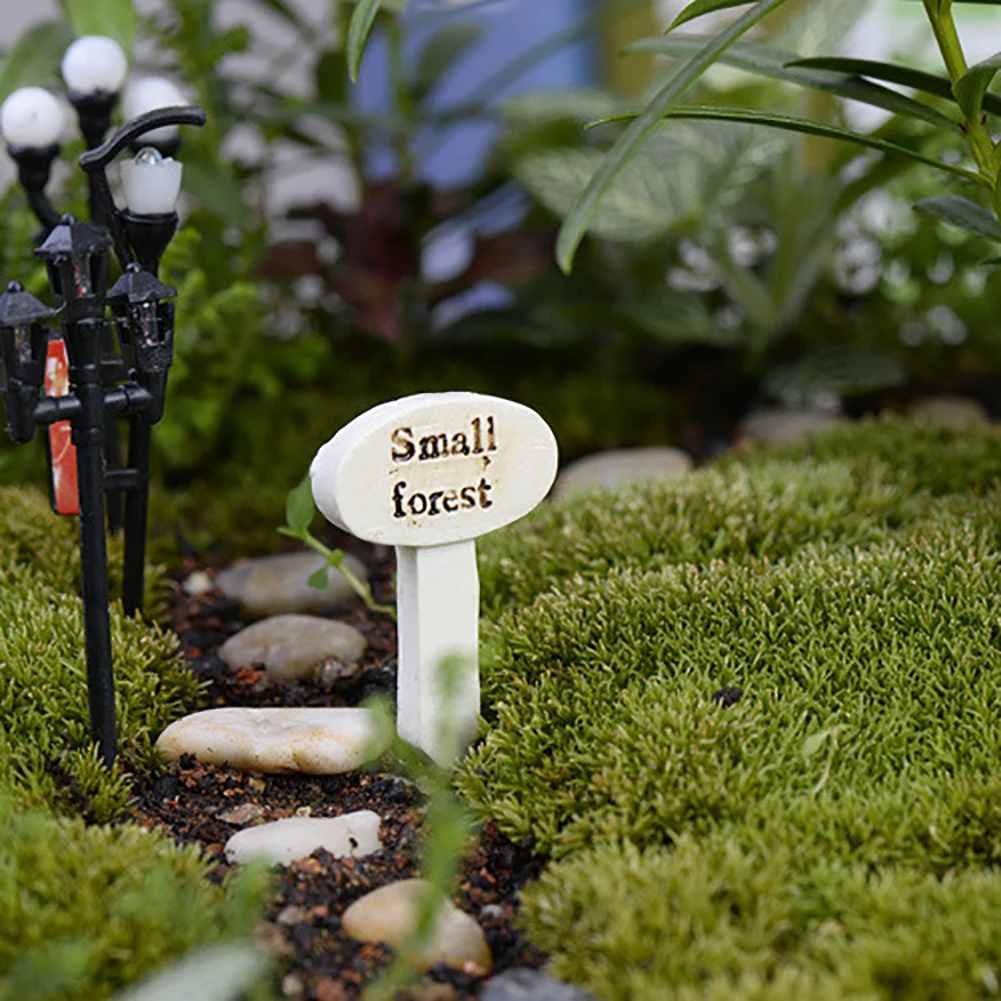 1 шт. милые пальчиковые Мини садовые пейзажные миниатюрные украшения DIY декорации для двора и сада