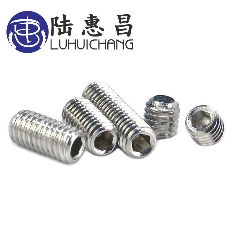 Luhuichang 100 шт. M2.5 304 винты из нержавеющей стали с метрической резьбой плоские