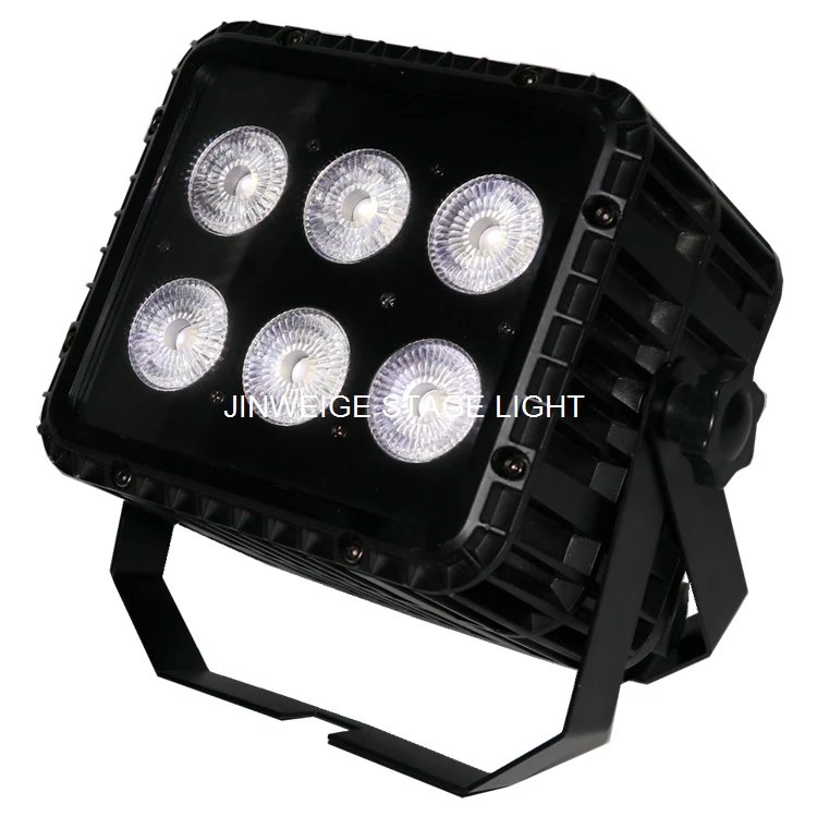 8 шт./лот 6X18 Вт RGBWA UV 6в1 Led Par Light Uplight беспроводной батарея прожектор с зарядом от для события Дискотека Вечерние