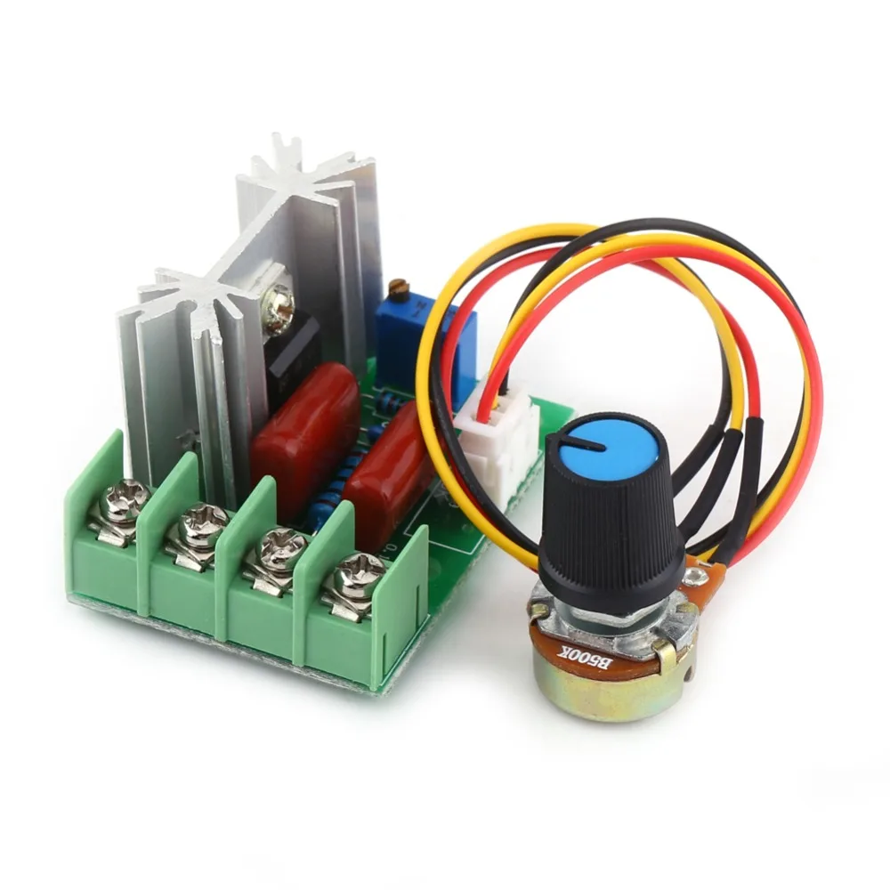 

AC 50-220V 2000W SCR Electric Voltage Regulator Temperature/Motor Speed Controller Light Dimmer
