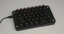 Левая игры рисунок полный программируемую клавишу макро antighosting Желтой подсветкой Cherry MX коммутаторы Игры Механическая клавиатура