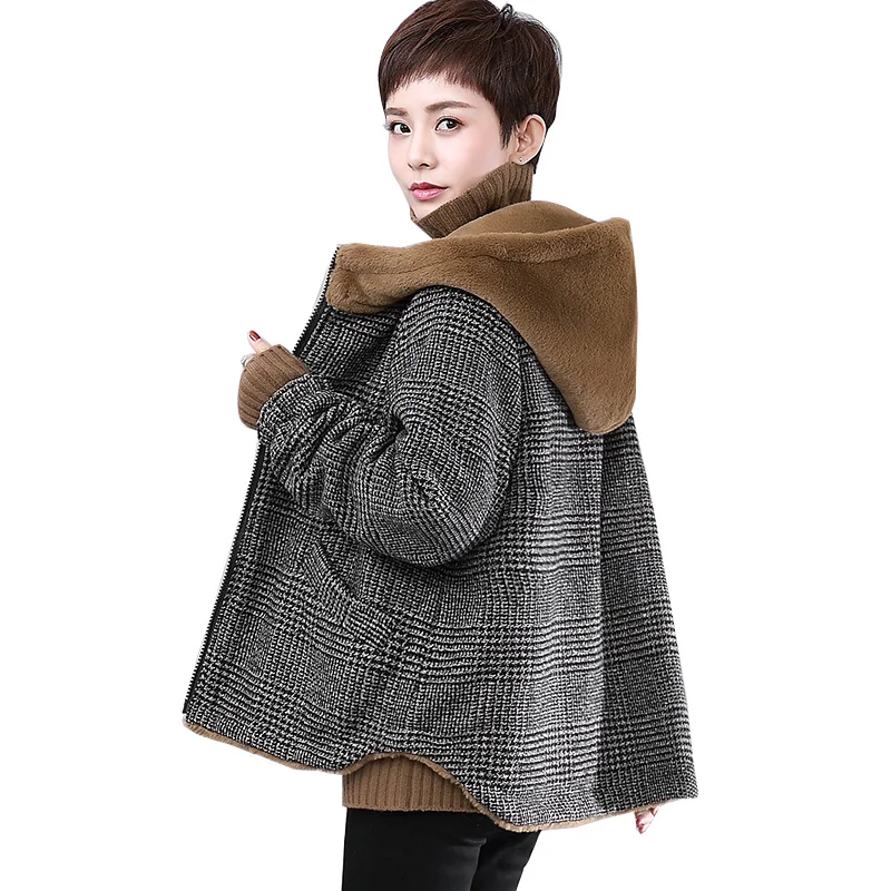 En rembourré Laine Épais See Chart Hiver Coton see Rembourré Nouveau Assouplissement D'agneau Manteau Veste Vêtements Avec Chart Imitation Coton Femelle 2018 wfIZFqx