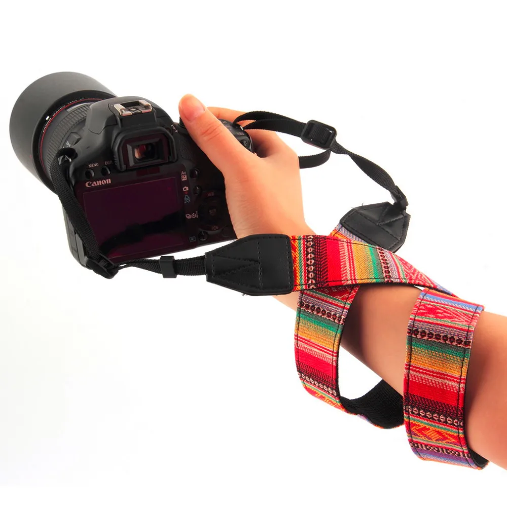 Камера плечевой шейный ремень для Nikon одно плечо стропы ремни Регулируемая особенность для предпочтительного позиционирования универсальный ремень