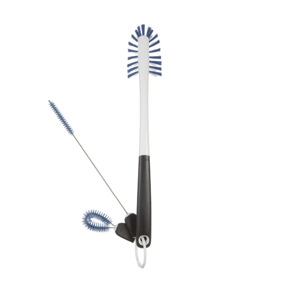 Realand Durable Glass Straw Water Bottle Cleaning Brush Set with Nylon Bristle Good Grip Kitchen Tool | Дом и сад