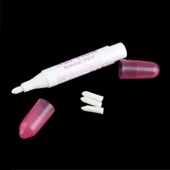 

1 pc Hot Selling Manicure Nail Art Polish Corrector Remover Cleaner Pen + Replacement Tips Length 13cm Nail Tool