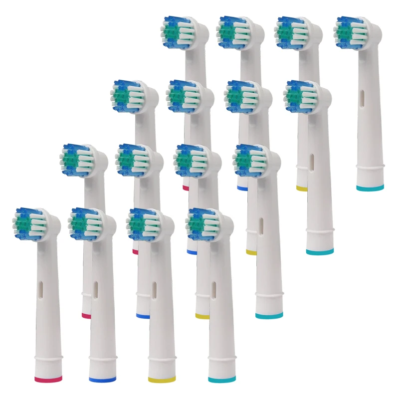 

16PCS Replacement Brush Heads Electric Toothbrush For Braun Oral B SmartSeries/TriZone/Advance Power/Pro Health/Triumph/3D Excel