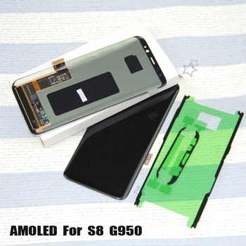

AMOLED Display for SAMSUNG Galaxy S8 Screen Replacement LCD Touch Digitizer Assembly S8 LCD G950 G950F +Tools