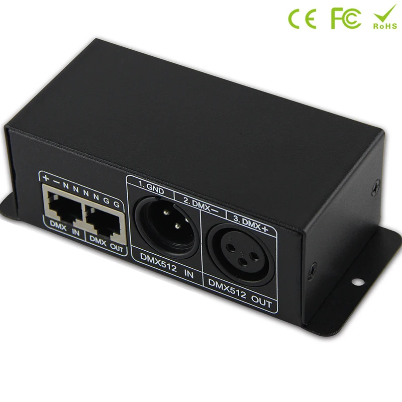 BC 802 DC5V DC24V DMX512 to SPI(TTL) Конвертор декодер Выходной сигнал 6803/1809/8806/9813/3001/2801 (как вы