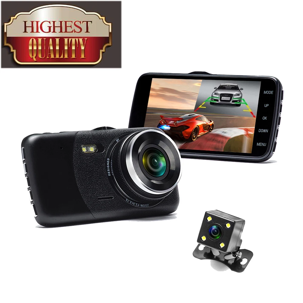 Podofo-4-Dual-Lens-Car-DVR-Video-Recorder-Dash-Cam-Camcorder-Registrator-with-Backup-Rearview-Cameras (4)