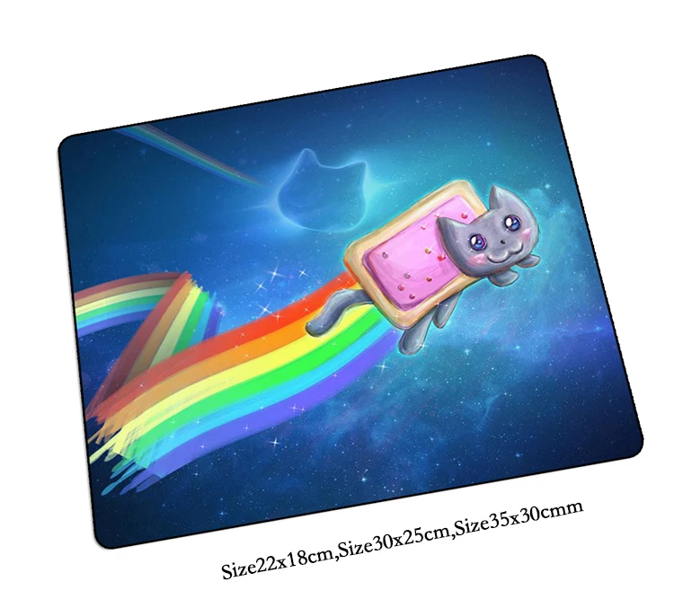 

nyan cat mouse pad Adorable gaming mousepad gamer mouse mat pad game computer best desk padmouse laptop large play mats