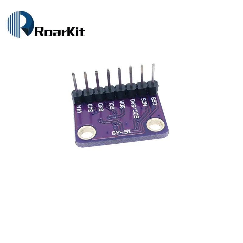 MPU 9250 MPU9250 BMP280 SPI IIC/I2C 10DOF гироскоп компас 9 осевой датчик плата модуля GY 91 для Arduino 3