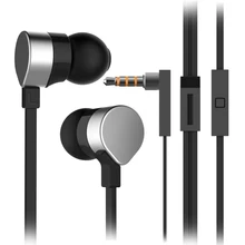 Wallytech WHF-125 Super bass sound in-ear metal Earphone with Microphone For Apple iOS iPhone6/6S 6Plus Samsung S7 S6 Hands free