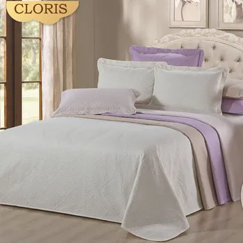 

CLORIS Coverlet Russian Delivery Bed Line Cover Fashion Sheet Cotton Blanket Double Pillowcases Cover Summer Bedspread Mattress