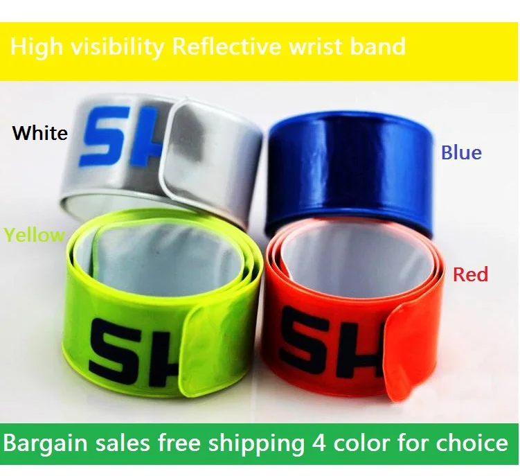 Cycling reflective strips warning Bike Safety Bicycle Bind Pants Band