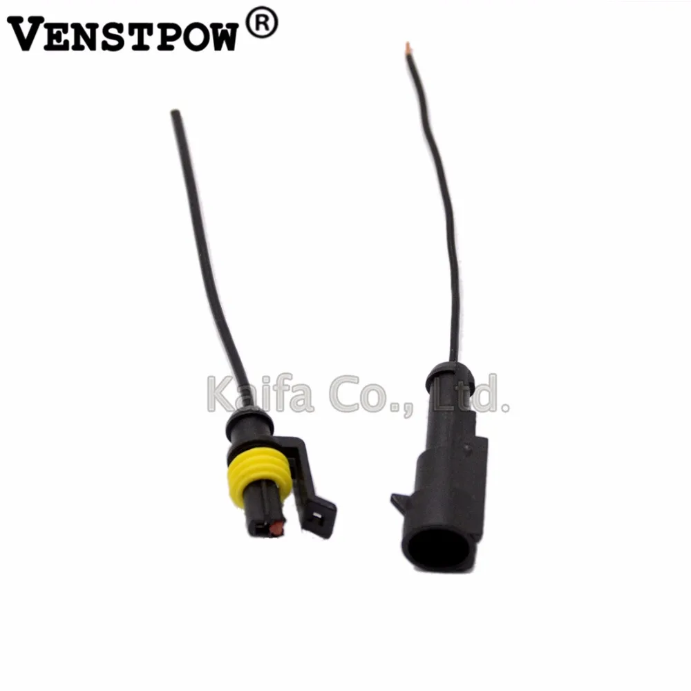 

1 Sets 1 Pin Car Waterproof Electrical Connector Plug with Wire Electrical Wire Cable Car Motorcycle truck wire harness