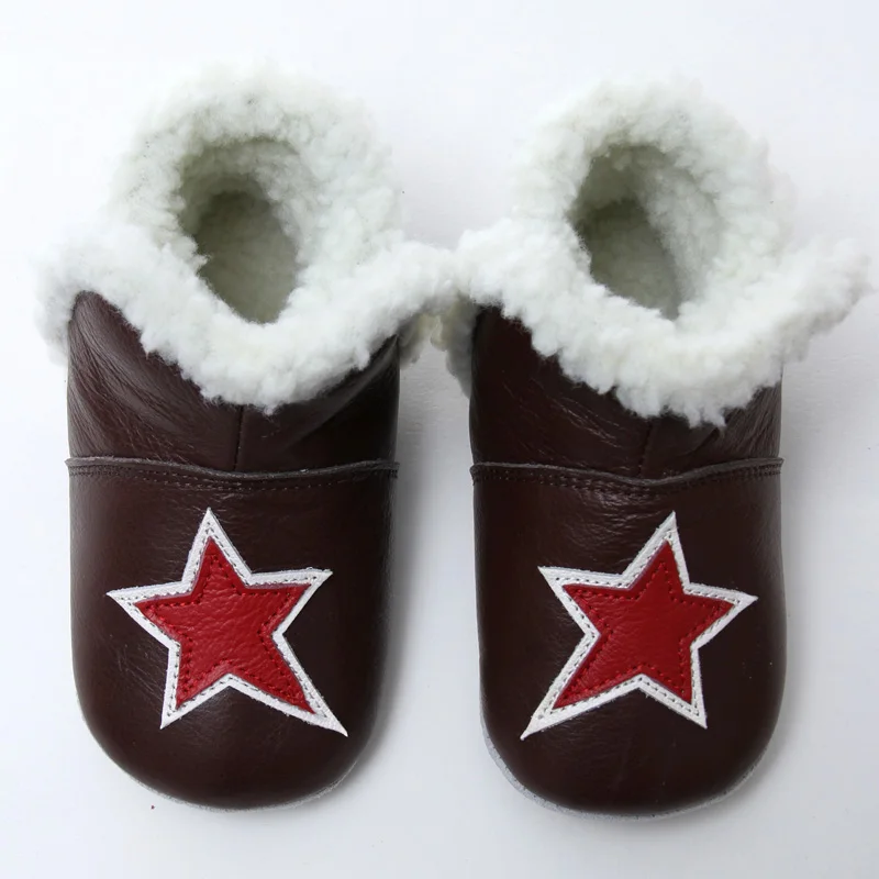 Leather Baby Boots Winter Snow Boots Baby for Girl Warm Baby Boot Boys