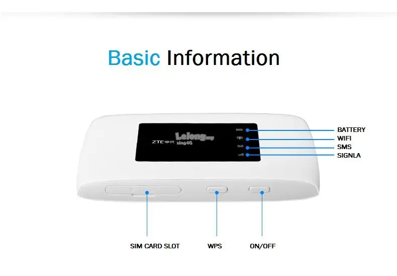  Unlocked 4g modem  ZTE MF920V 4G Wi-Fi Modem Pocket WiFi Router