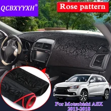 Автомобильный Стайлинг для Mitsubishi ASX 2013- LHD& RHD розовый узор коврик на приборную панель Защитная внутренняя отделка накладка тент подушка