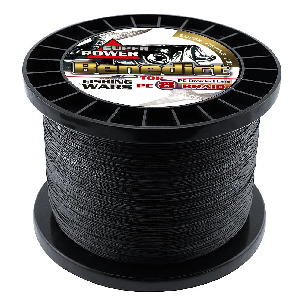

Super braided fishing line 1500M 2000M long line pe strong 8 braid wire line sea ice fishing cords tackle 8 strands 8-300LBS
