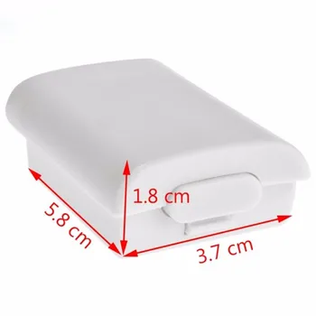 

100 pcs Universal Battery Pack Cover for Xbox 360 Wireless Controller Shell Case Kit Black or White Battery Cover Shell