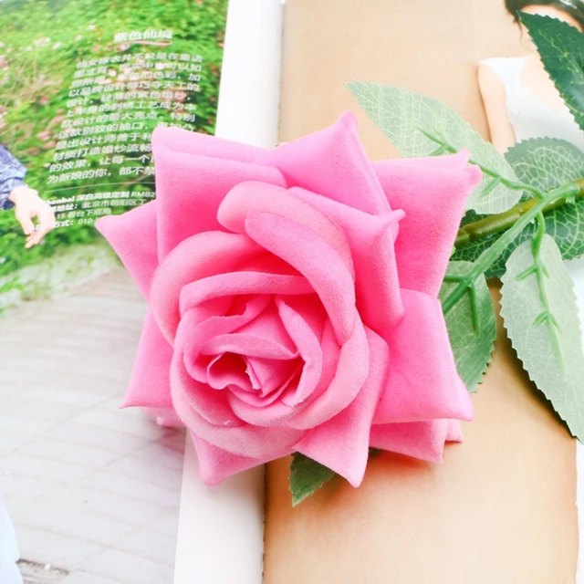1PCS Beautiful Artificial Flowers Rose Series Branch High Quality DIY