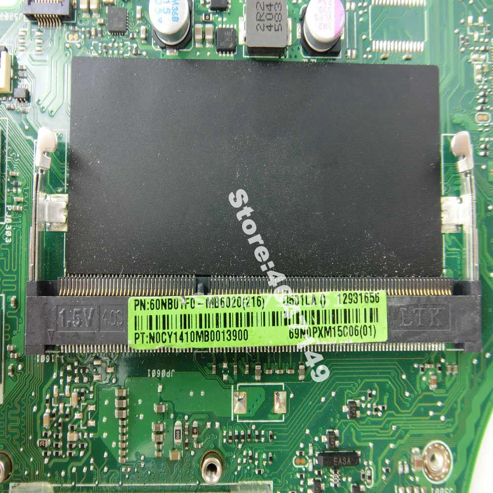 Q501LA материнская плата REV2.1 SR170 i5-4200 процессор 4 Гб ОЗУ для ASUS Q501 Q501L Q501LA Материнская плата ноутбука Q501LA материнская плата Тест ОК