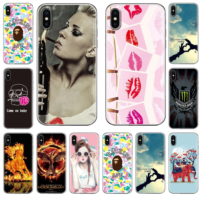 Stylish Pattern Series Back Cover For Asus Zenfone ZC520TL/ ZB552KL/ ZS620KL(ZE620KL) TPU Silicone Soft Phone Case |