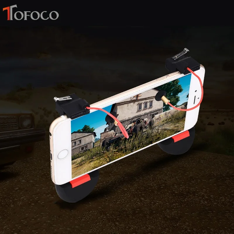 Phone Gamepad Trigger Fire Button Aim Key Smart Phone Mobile Games L1R1 Shooter Controller PUBG V3.