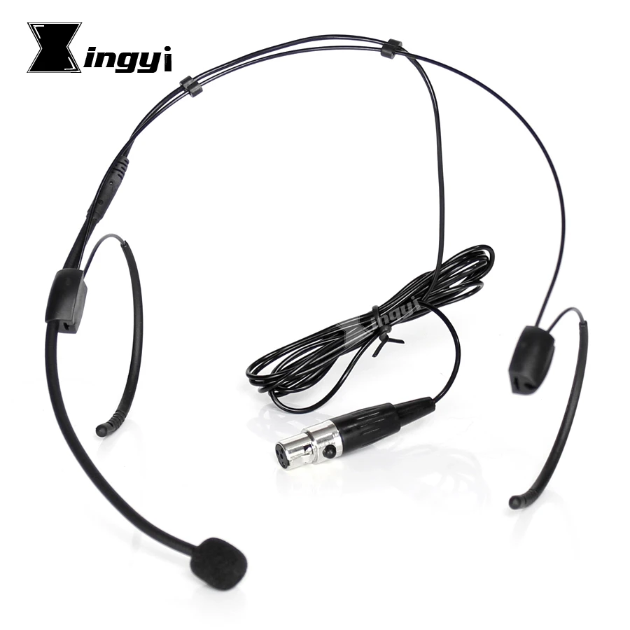 

Mini XLR 4 Pin TA4F Earset Headworn Mic Headset Microphone System For Shure Wireless Bodypack Transmitter GLXD14 GLXD4 GLXD4R U1
