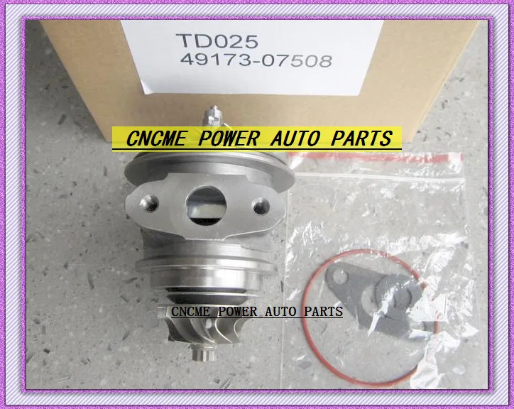 TURBO Cartridge CHRA TD02 49173-07508 49173-07507 For FORD Fiesta C-MAX For Citroen C3 C4 Fo Peugeot 307 DV6B DV6A DV6UTED4 1.6L