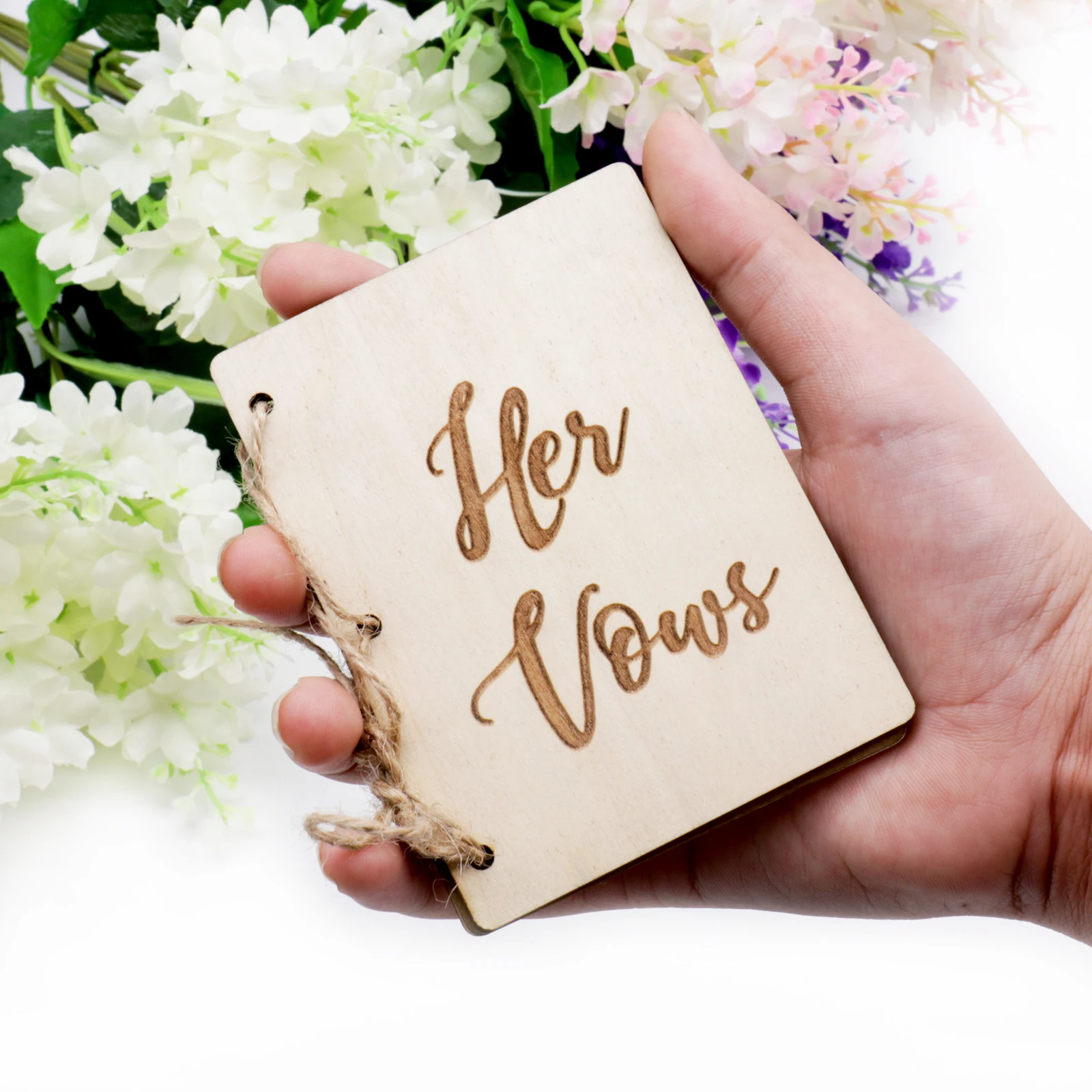 2 шт./компл. винтажная творческая книга с надписью His Vows And Her ручные буклеты набор
